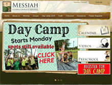 Tablet Screenshot of messiah-lutheran.org